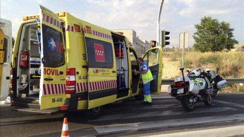 Fotograf&iacute;a de archivo de una ambulancia del SUMMA de Madrid