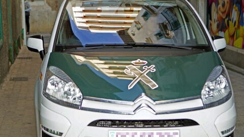 Un coche de la Guardia Civil