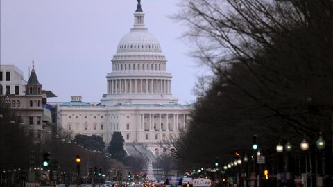 El Senado de EEUU.
