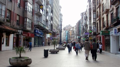 Calle Burgos de Santander
