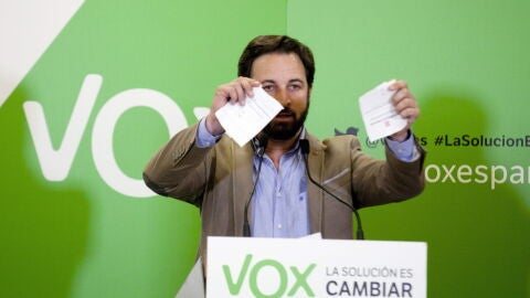 Santiago Abascal, nuevo presidente de Vox