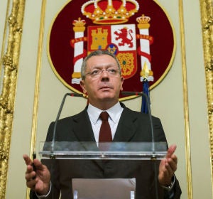 Alberto Ruiz-Gallardón, exministro de Justicia Alberto Ruiz-Gallardón, exministro de Justicia