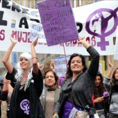 Imagen de archivo de una manifestación por un aborto libre