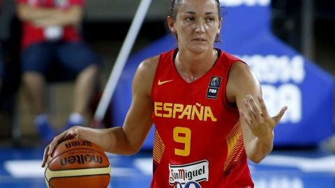 La jugadora de la selecci&oacute;n espa&ntilde;ola de baloncesto, Laia Palau 