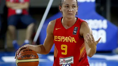 La jugadora de la selección española de baloncesto, Laia Palau La jugadora de la selección española de baloncesto, Laia Palau