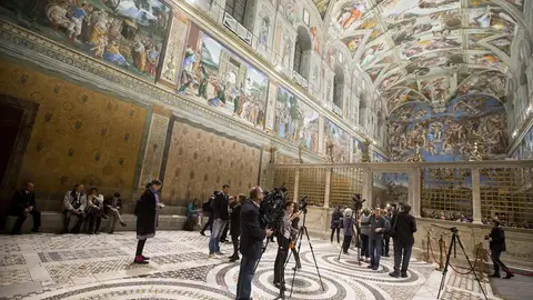 Nueva iluminación en la Capilla Sixtina Nueva iluminación en la Capilla Sixtina