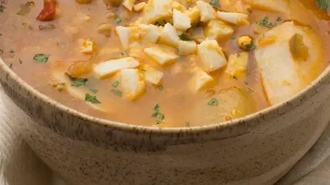Bacalao con garbanzos Bacalao con garbanzos