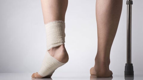 Lesi&oacute;n de tobillo