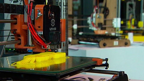 Impresoras 3D en funcionamiento