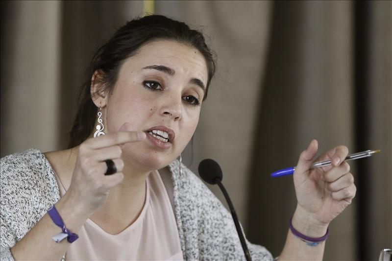 Irene Montero: "Vamos a dar el 'sorpasso' al PP" Irene Montero: "Vamos a dar el 'sorpasso' al PP"