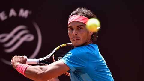 Rafa Nadal vence a John Isner en Roma