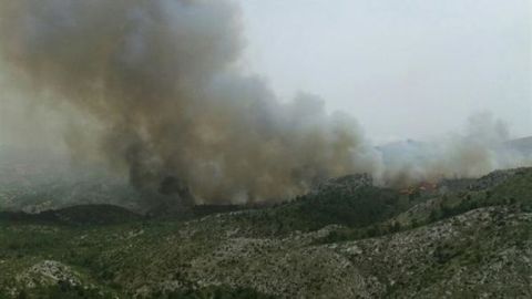 Incendio en Alicante