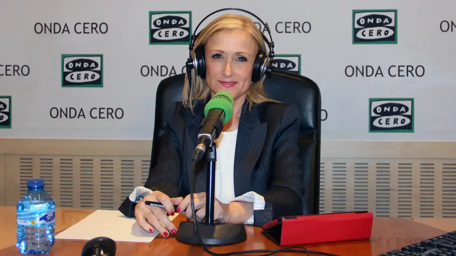 Cristina Cifuentes en Onda Cero Cristina Cifuentes en Onda Cero