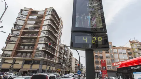 Altas temperaturas en el levante peninsular Altas temperaturas en el levante peninsular