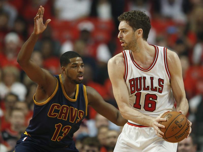 Los Bulls de Pau y Mirotic caen eliminados ante Cavaliers Los Bulls de Pau y Mirotic caen eliminados ante Cavaliers