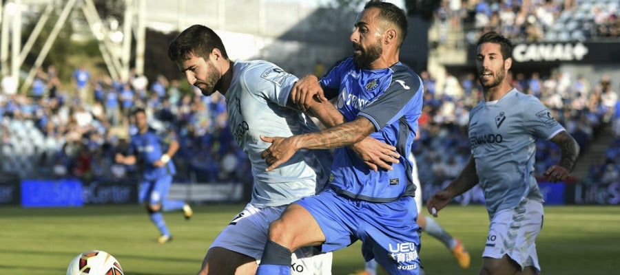 Getafe y Eibar empatan a uno Getafe y Eibar empatan a uno