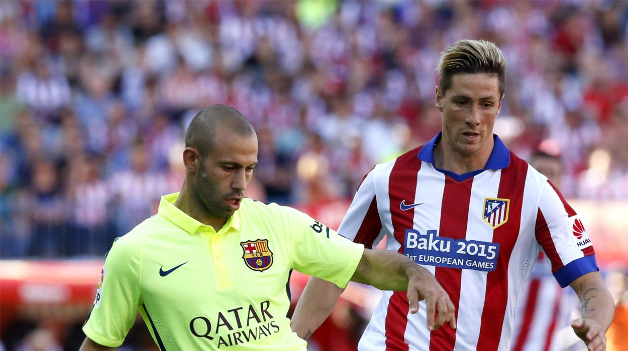 Javier Mascherano: "Hemos sido justos ganadores" Javier Mascherano: "Hemos sido justos ganadores"