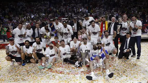 El Real Madrid campeón de la Euroliga El Real Madrid campeón de la Euroliga