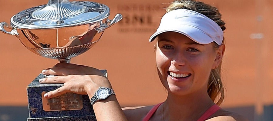 Maria Sharapova vence en Roma Maria Sharapova vence en Roma