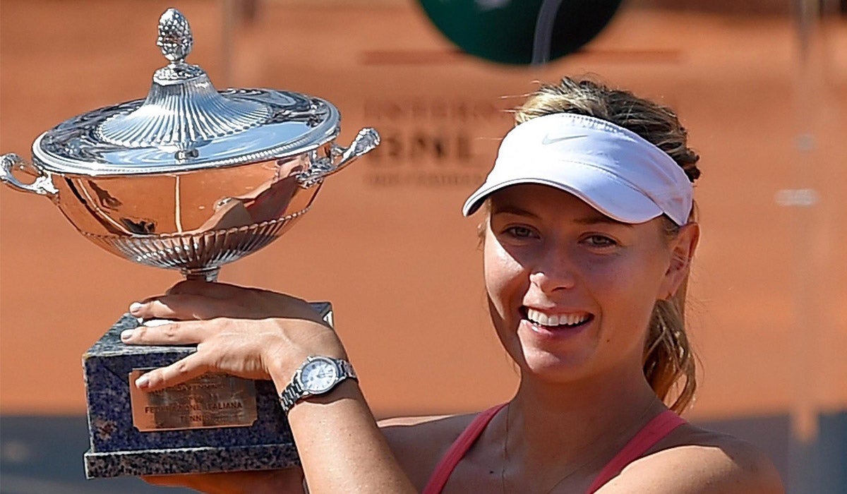 Sharapova disputará el Masters 1.000 de Madrid tras ser invitada por la organización Sharapova disputará el Masters 1.000 de Madrid tras ser invitada por la organización