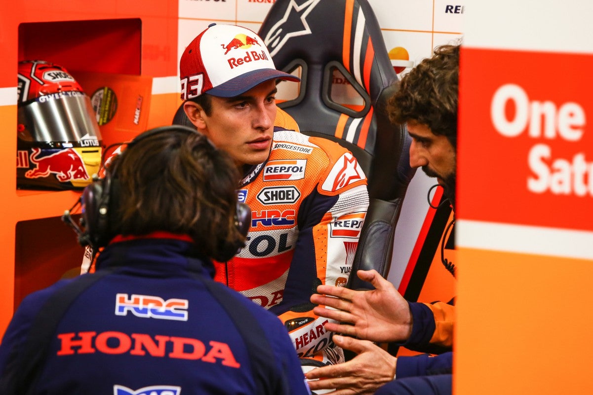 Santi Hernández, ingeniero de Marc Márquez: "En Assen hemos estado al nivel que necesitamos estar" Santi Hernández, ingeniero de Marc Márquez: "En Assen hemos estado al nivel que necesitamos estar"