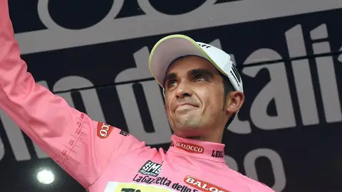 Alberto Contador mantiene el liderato en le Giro Alberto Contador mantiene el liderato en le Giro