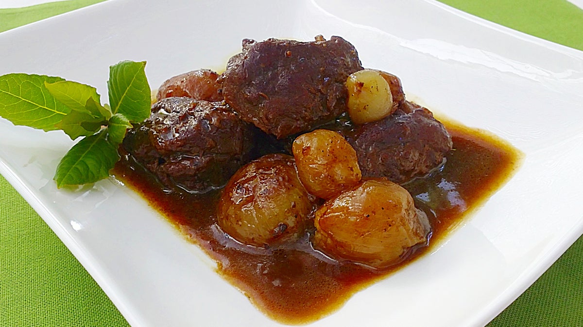 Carrilleras con salsa de castaña, una receta fácil de hacer Carrilleras con salsa de castaña, una receta fácil de hacer