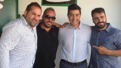 Manguara con Juan Valderrama en Más de Uno Manguara con Juan Valderrama en Más de Uno