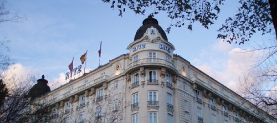 Fachada del Hotel Ritz en Madrid Fachada del Hotel Ritz en Madrid