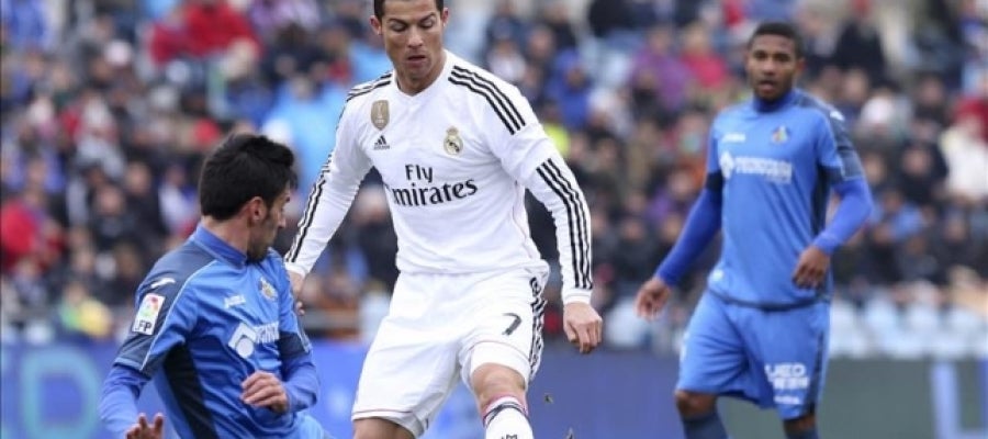 Cristiano Ronaldo ante el Getafe Cristiano Ronaldo ante el Getafe