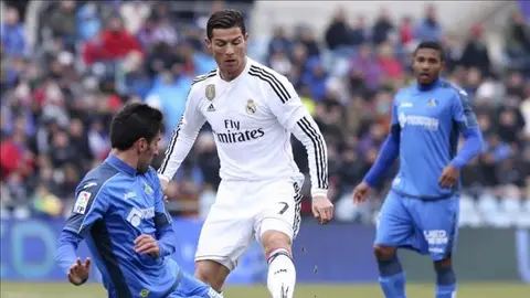 Cristiano Ronaldo ante el Getafe Cristiano Ronaldo ante el Getafe