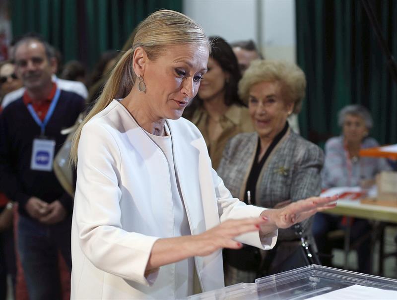 Cristina Cifuentes: "Son unas elecciones muy especiales" Cristina Cifuentes: "Son unas elecciones muy especiales"