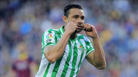Rub&eacute;n Castro, delantero del Betis