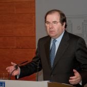Juan Vicente Herrera, presidente de la junta de Castilla y León