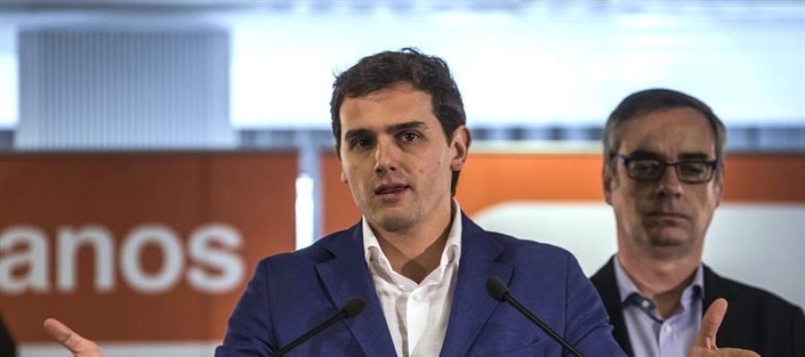 El líder de Ciudadanos, Albert Rivera El líder de Ciudadanos, Albert Rivera