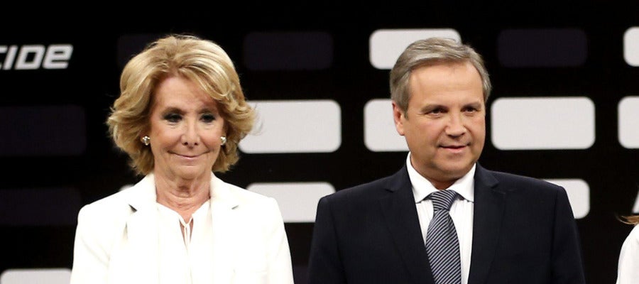 Esperanza Aguirre y Antonio Miguel Carmona Esperanza Aguirre y Antonio Miguel Carmona