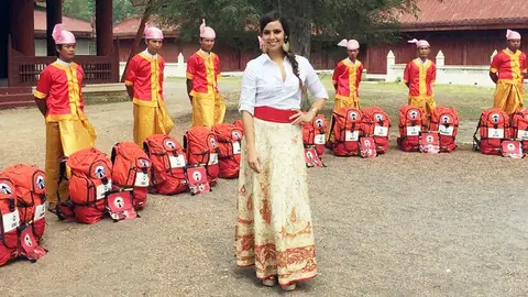 Cristina Pedroche en Pekín Express Cristina Pedroche en Pekín Express