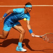 Rafa Nadal consigue su primera victoria en Rolland Garros