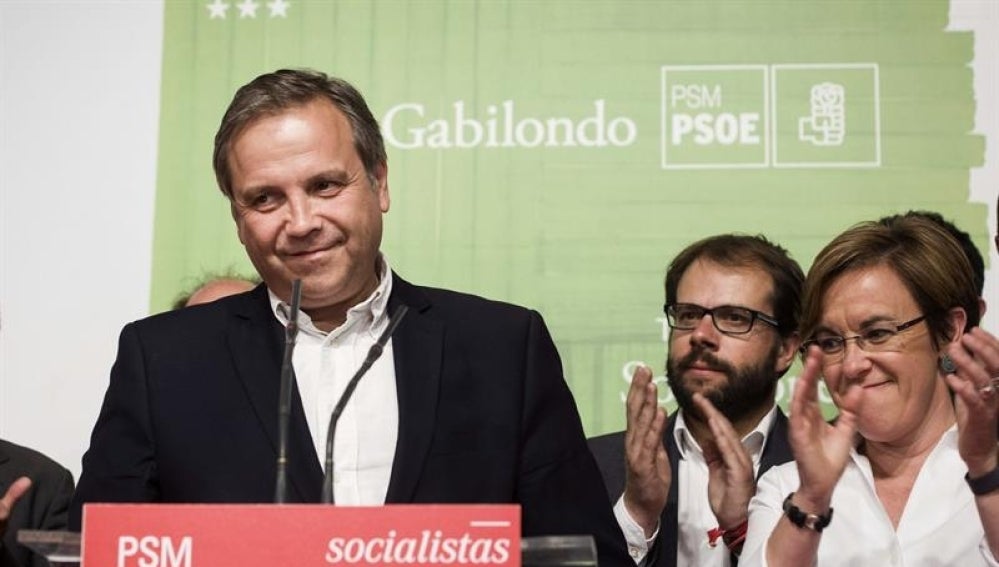 El candidato socialista a la Alcaldía de Madrid, Antonio Miguel Carmona