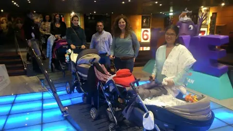 Sesión Teta en los cines de La Vaguada Sesión Teta en los cines de La Vaguada