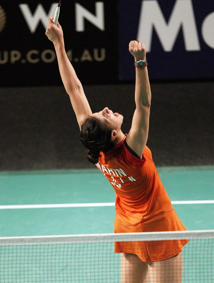 Carolina Marín conquista su tercer título de la temporada Carolina Marín conquista su tercer título de la temporada