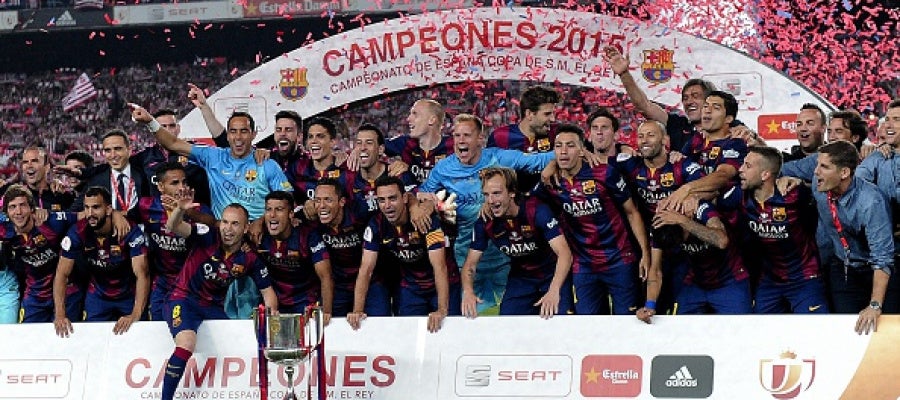 El FC Barcelona gana la Copa del Rey 2015 El FC Barcelona gana la Copa del Rey 2015