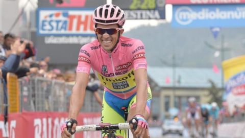 Contador, campe&oacute;n del Giro de Italia con Aru segundo y Landa tercero