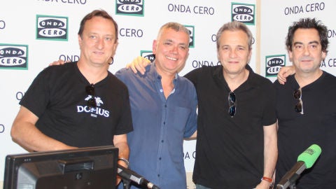 Hombres G con Juan Ram&oacute;n Lucas 