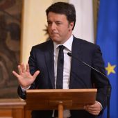 El primer ministro italiano, Matteo Renzi