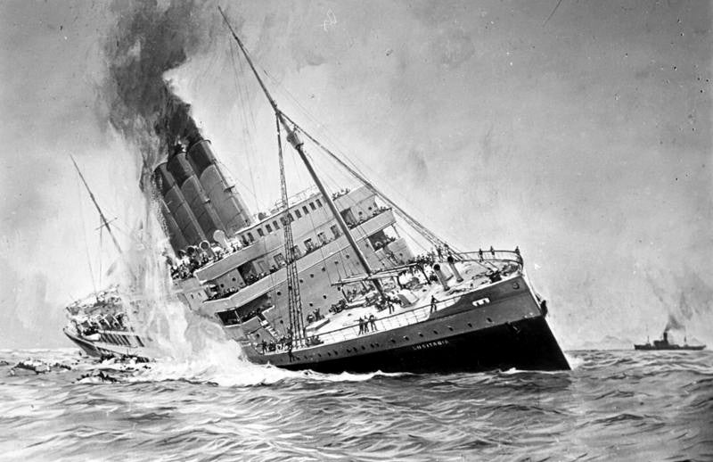 Un mundo feliz: El hundimiento del Lusitania Un mundo feliz: El hundimiento del Lusitania