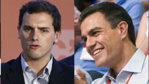 Albert Rivera y Pedro S&aacute;nchez