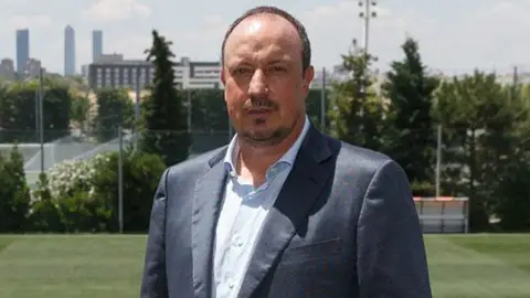 Rafa Benítez, nuevo entrenador del Real Madrid Rafa Benítez, nuevo entrenador del Real Madrid