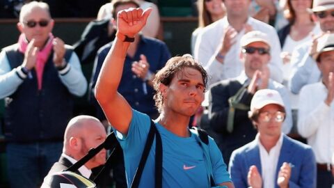 Nadal se despide de Roland Garros