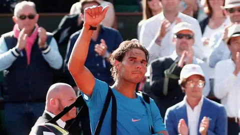 Nadal se despide de Roland Garros Nadal se despide de Roland Garros